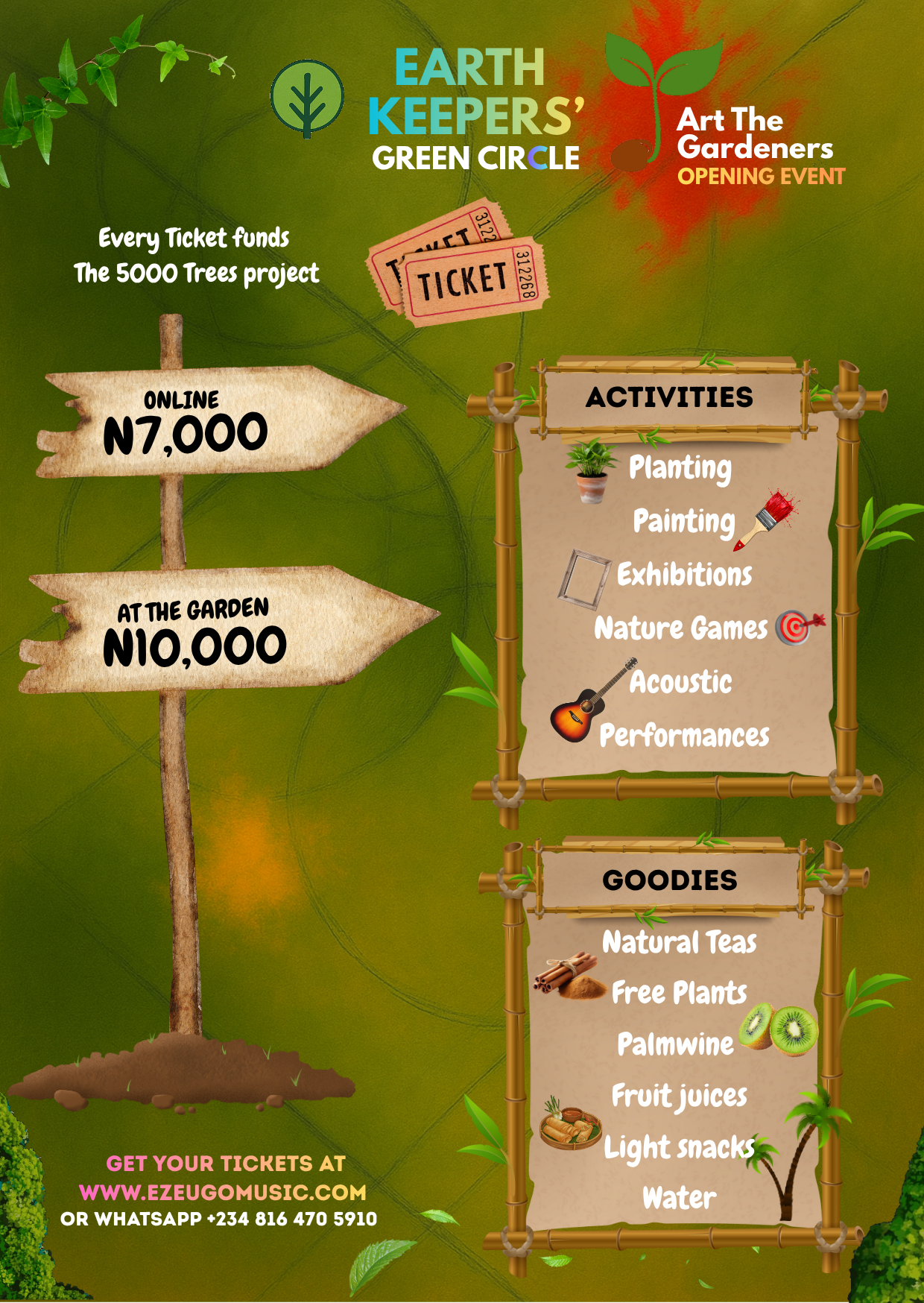 Earth Keepers’ Green Circle - activities and experiences